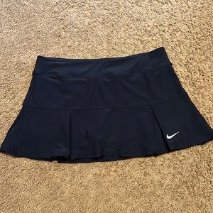 Black Nike tennis skort